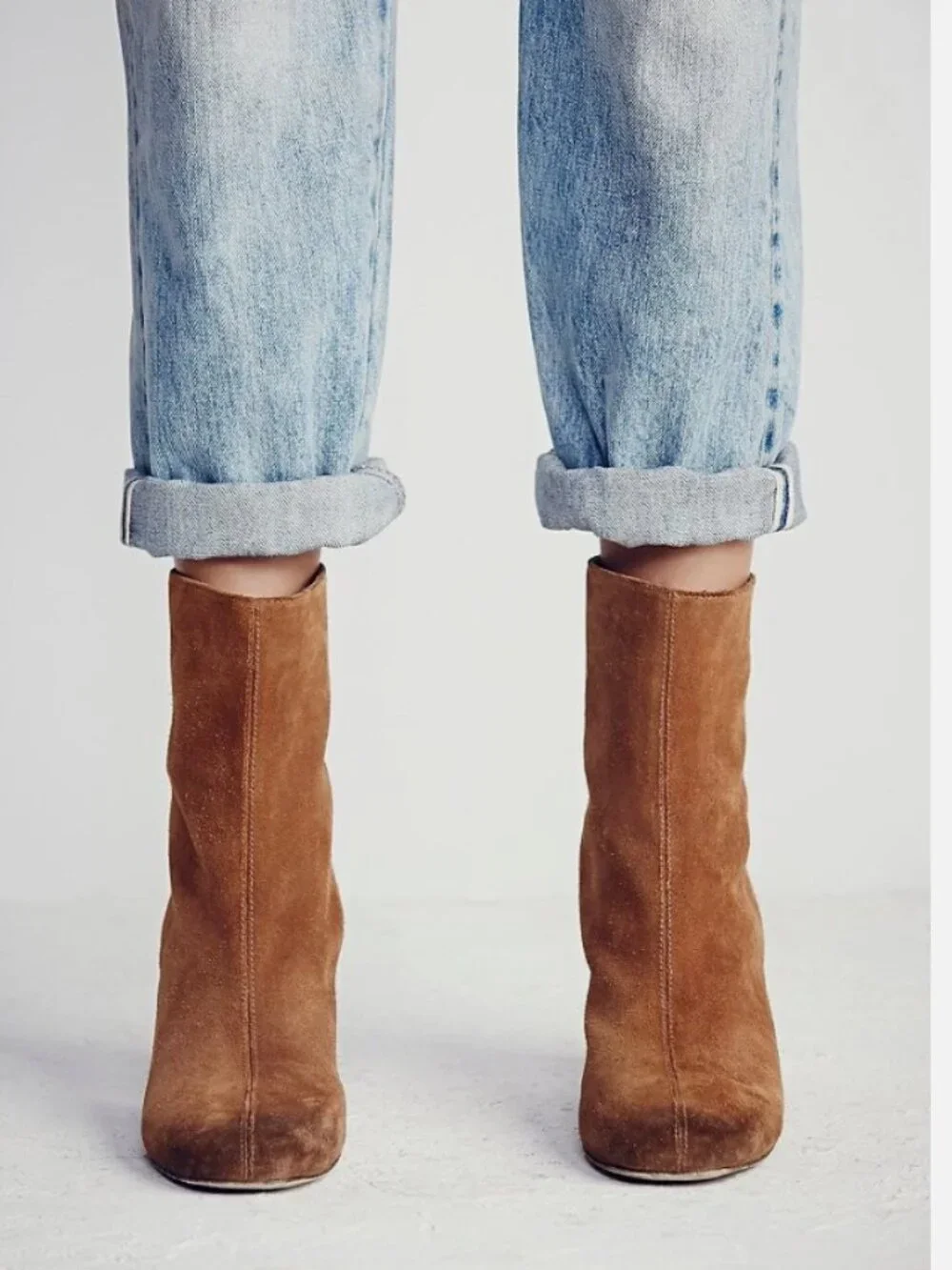 New Free People Cecile Ankle Boot size 6 MSRP: $168 Suede